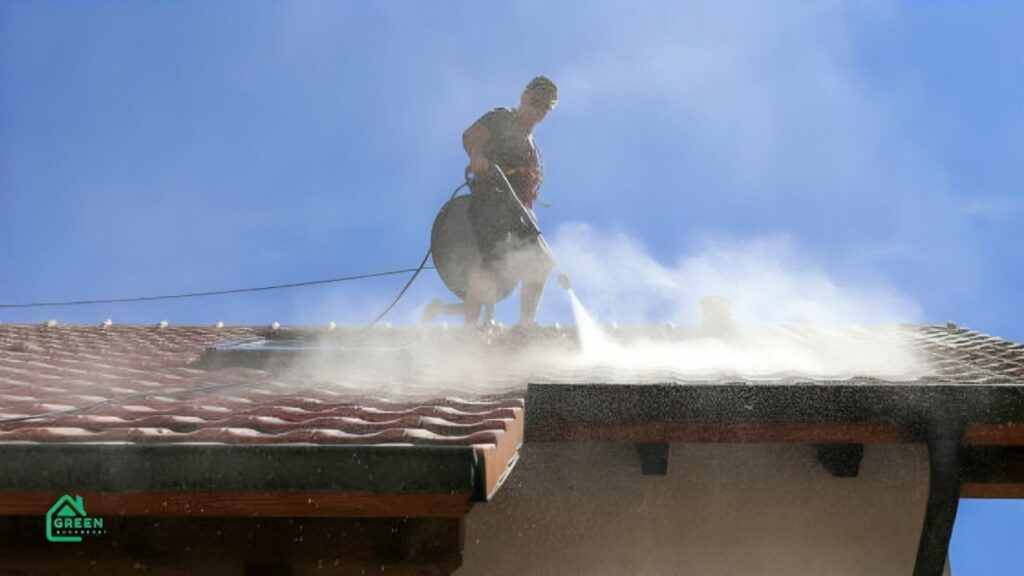 roof pressure washing