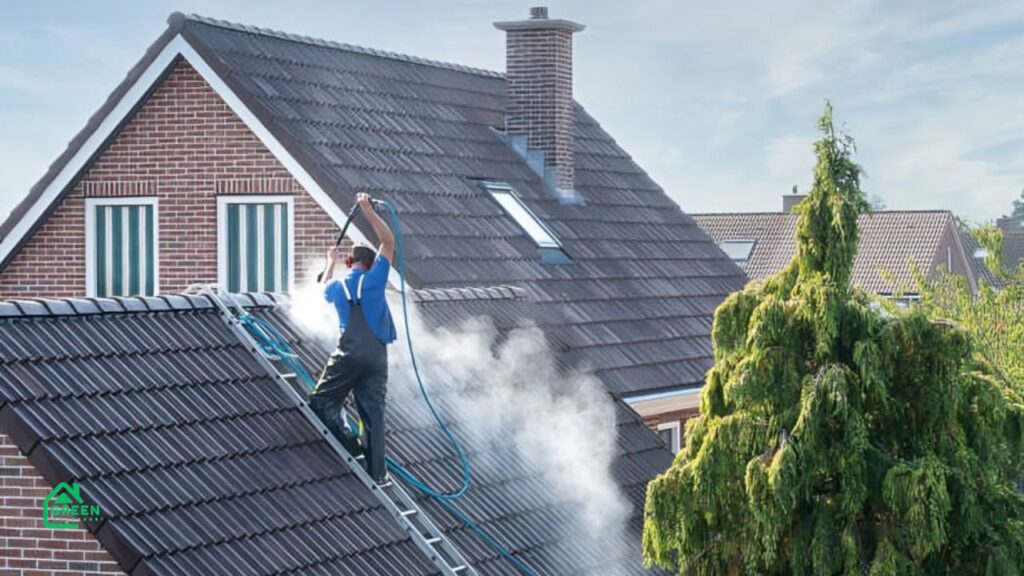 roof pressure washing