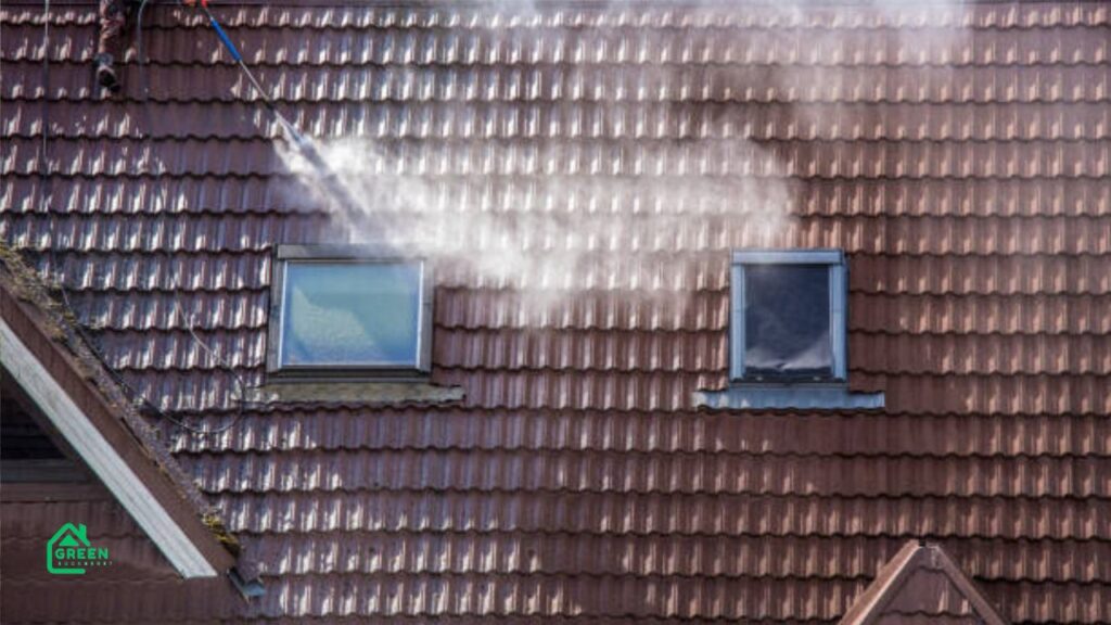 roof pressure washing