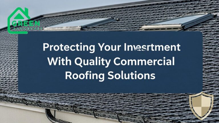 Protecting Your Investment With Quality Commercial Roofing Solutions