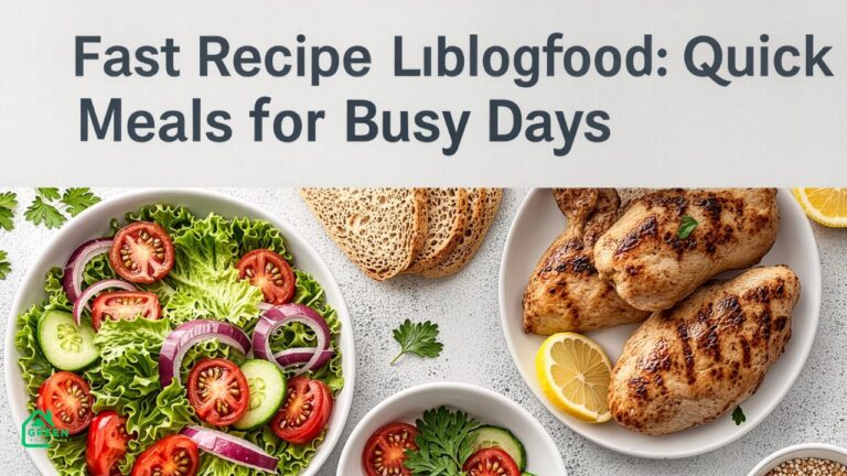 fast recipe llblogfood